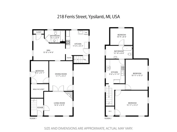 $2,350 | 218 Ferris Street, Ypsilanti, MI 48197