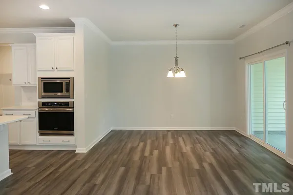 a view of kitchen and utility room