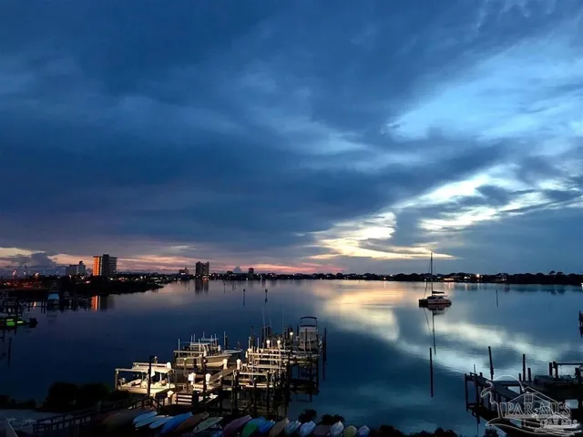 a view of a city with tall buildings