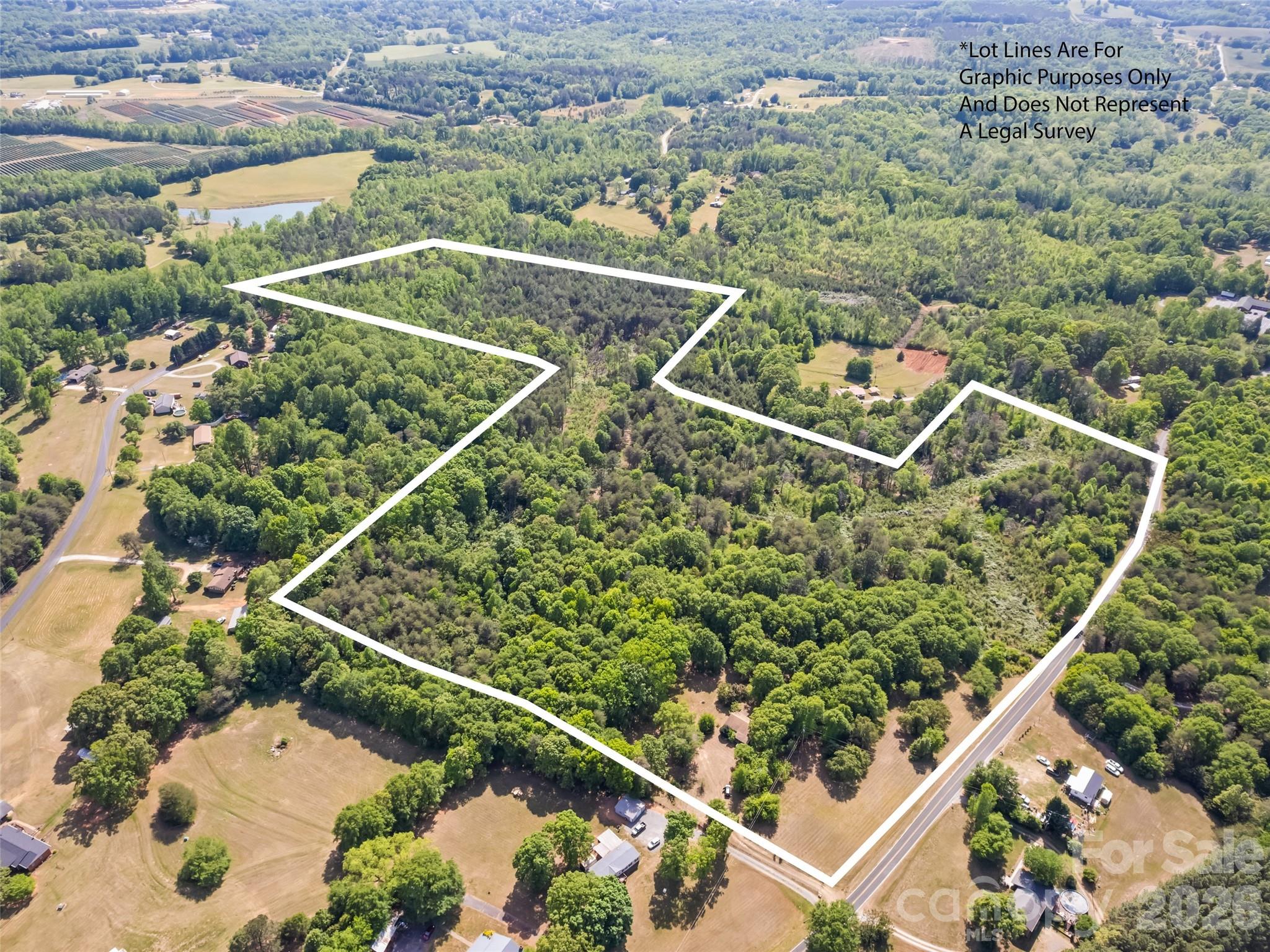 311 Soco Gap Road Ellenboro, NC 28040 - Photo 17 of 24 an aerial view of a tennis court