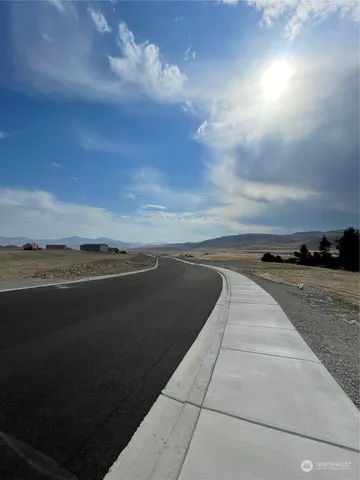 a view of building with ocean view