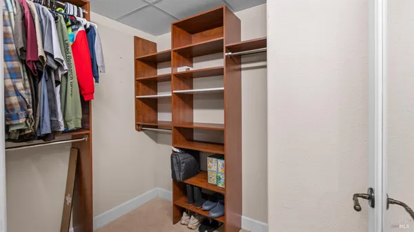 a room with gym equipment