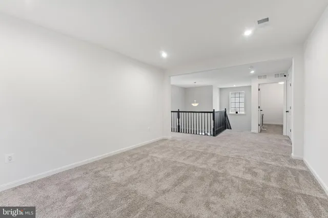 a view of empty room