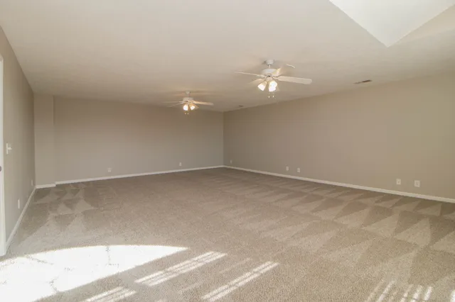 wooden floor in an empty room