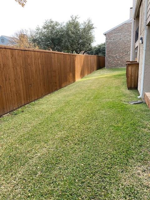 4748 Old Bent Tree Lane, Unit 803 Dallas, TX 75287 - Photo 17 of 18 a view of a backyard