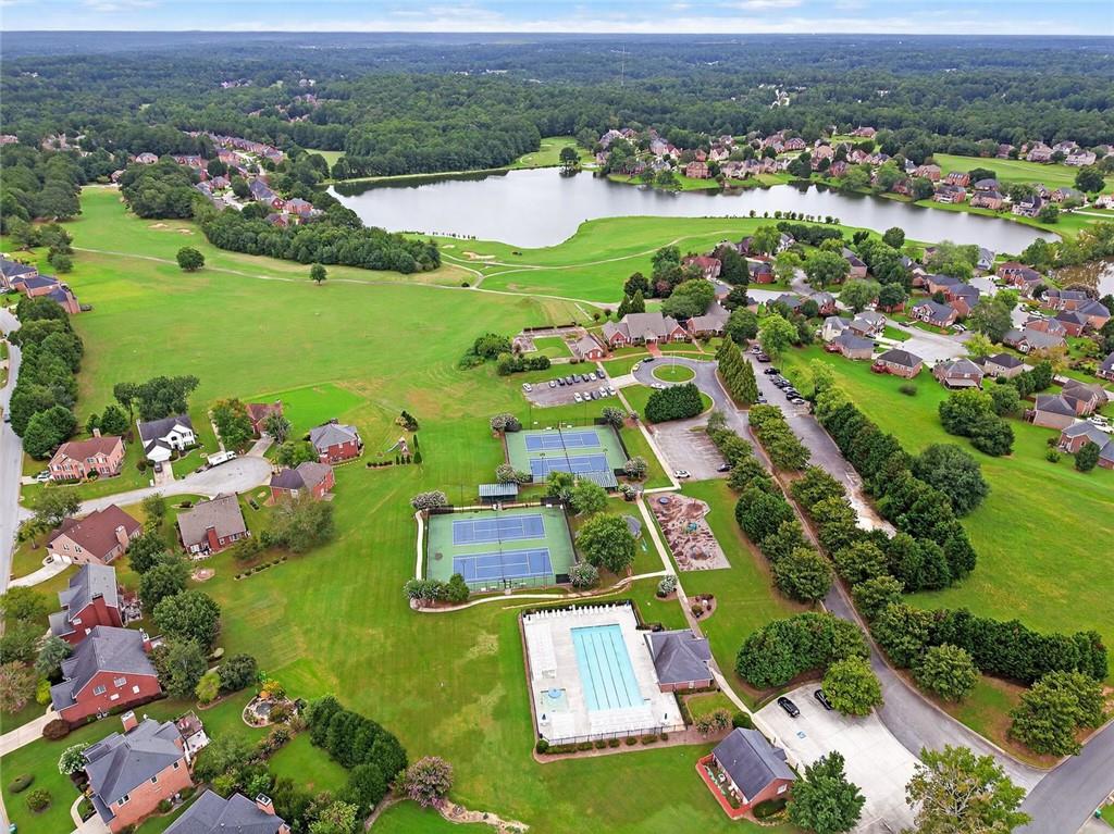 641 Olde Ivy Way Stone Mountain, GA 30087 - Photo 35 of 40 an aerial view of multiple house