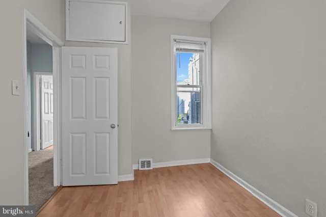 wooden floor in an empty room