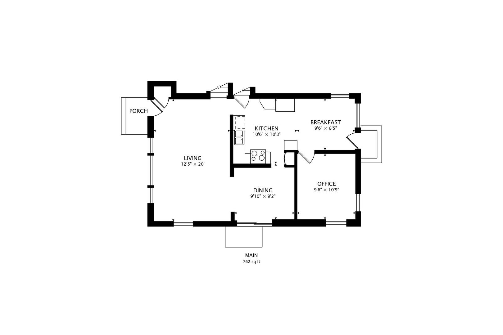906 Hickory Lane Naperville, IL 60540 - Photo 27 of 30 a picture of a floor plan