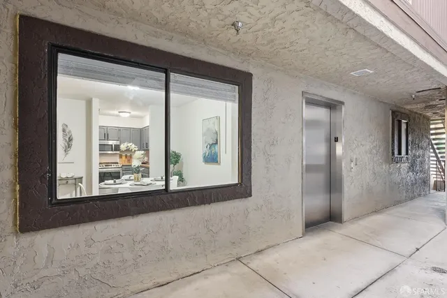 a view of storage and utility room