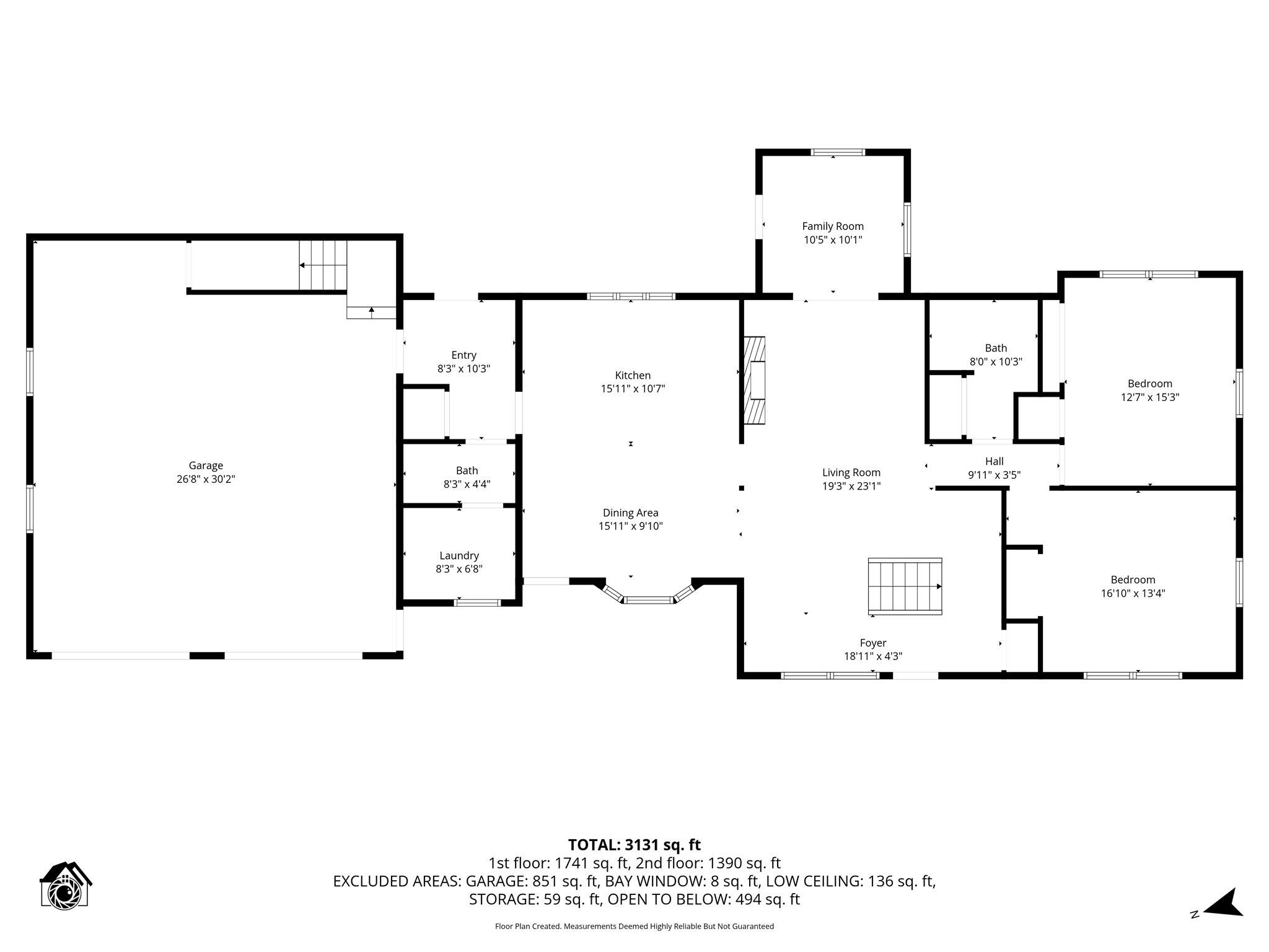8086 County Rd AJ-420 Ava, MO 65608 - Photo 56 of 61 01-1st_floor_rr_3_box_249_ava_with_dim