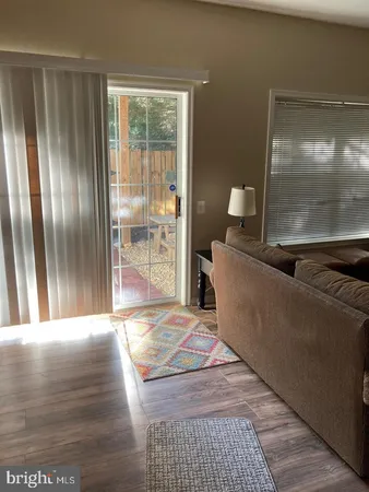 a living room with a couch and a coffee table