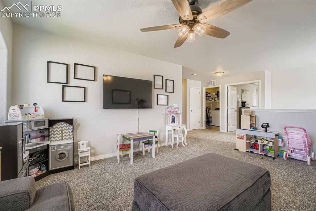 11329 Avena Road Peyton, CO 80831 - Photo 20 of 42 a living room with furniture and a flat screen tv