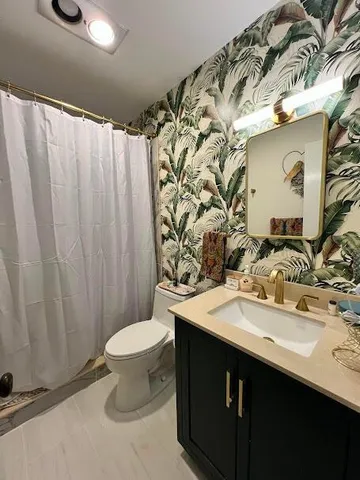 a view of a swimming pool and lounge chair