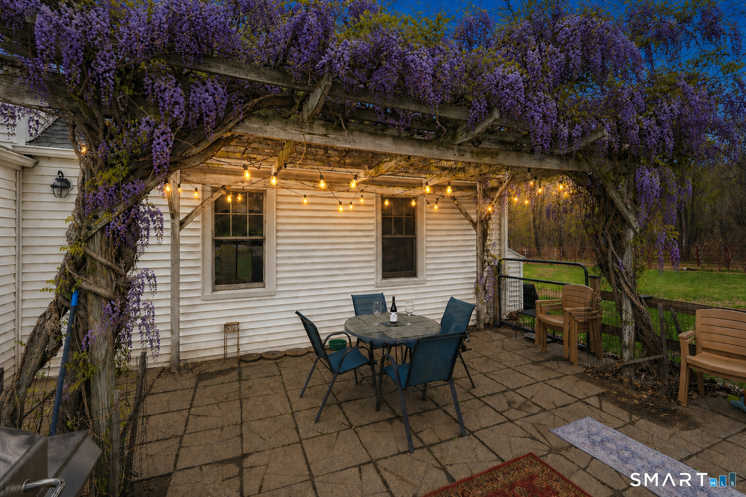 298 Kenyon Road Morris, CT 06763 - Photo 3 of 32 100+ wisteria vines! A perfect backdrop