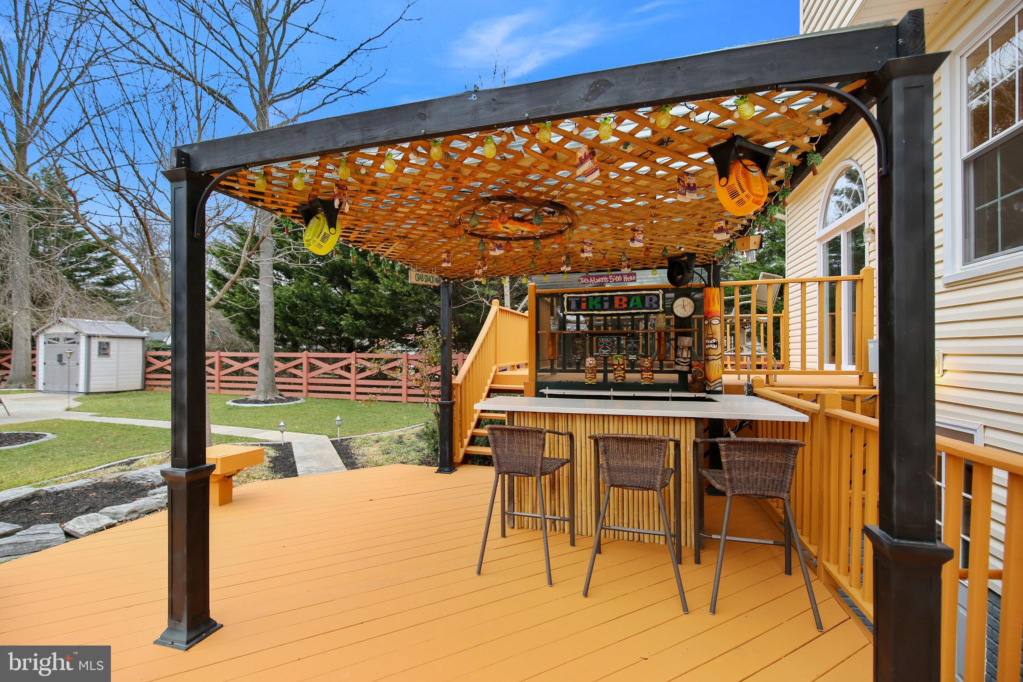 17024 Spates Hill Road Poolesville, MD 20837 - Photo 59 of 83 TIKI BAR waiting for your entertaining!