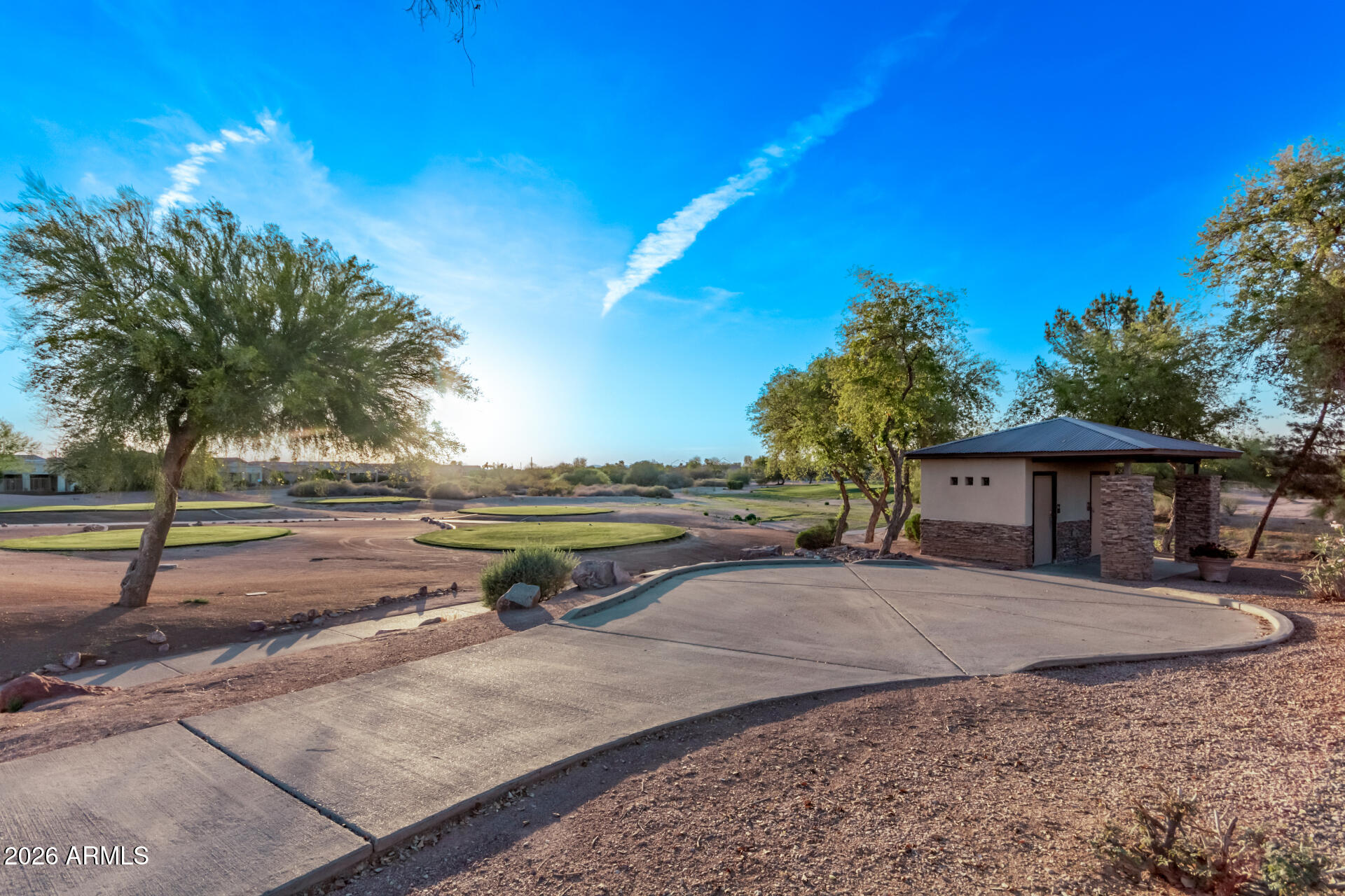4120 East Jude Lane Gilbert, AZ 85298 - Photo 37 of 61 a view of a house with backyard and sitting area