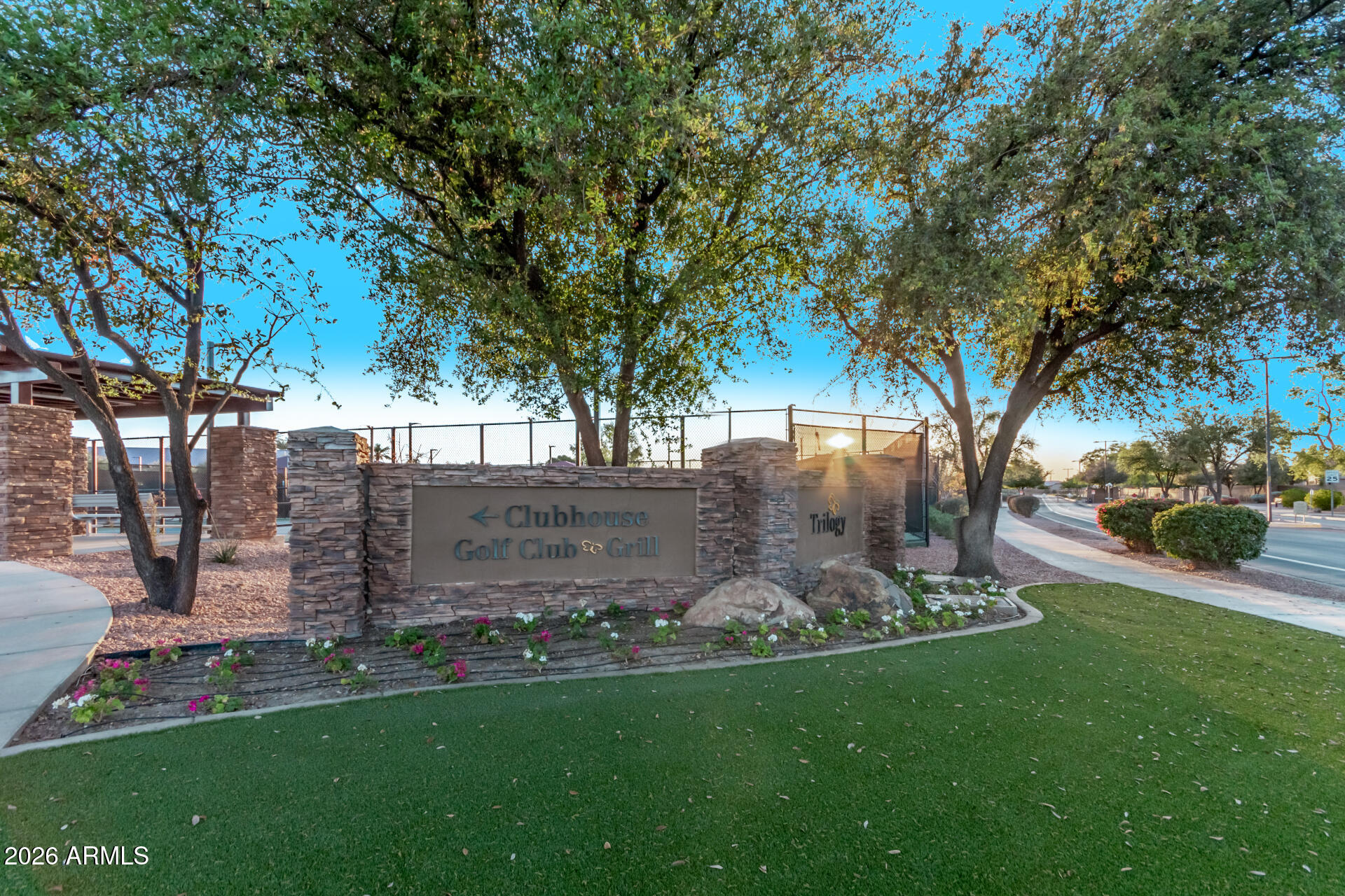 4120 East Jude Lane Gilbert, AZ 85298 - Photo 38 of 61 a view of a backyard with large tree