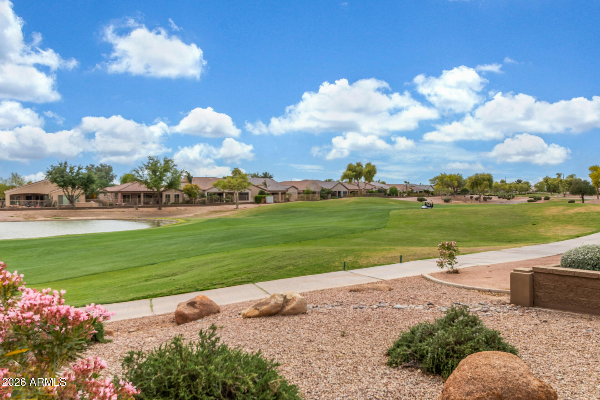 4120 East Jude Lane Gilbert, AZ 85298 - Photo 51 of 61 a park view with a garden and entertaining space