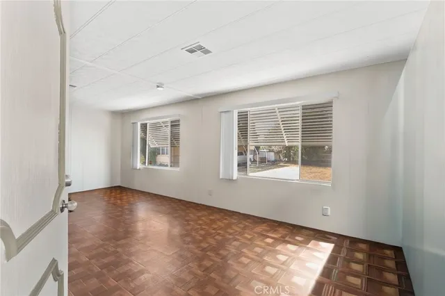 wooden floor in an empty room