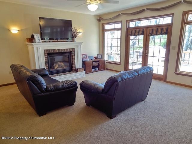15 North Legend Road Shavertown, PA 18708 - Photo 5 of 23 a living room with furniture a flat screen tv and a fireplace