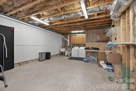 a view of a storage & utility room