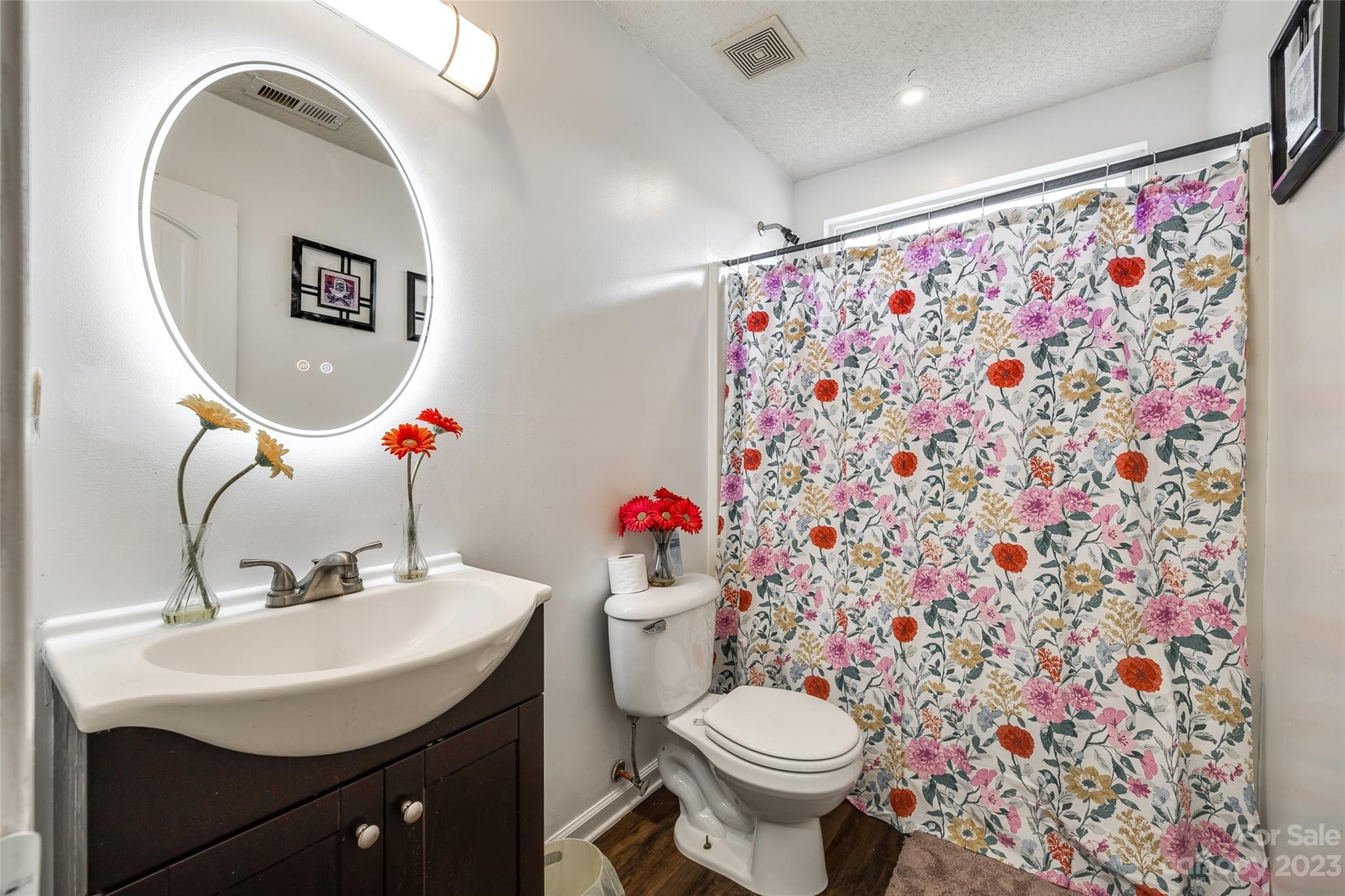 7111 Simbrah Way Charlotte, NC 28273 - Photo 19 of 23 a bathroom with a sink toilet and a mirror