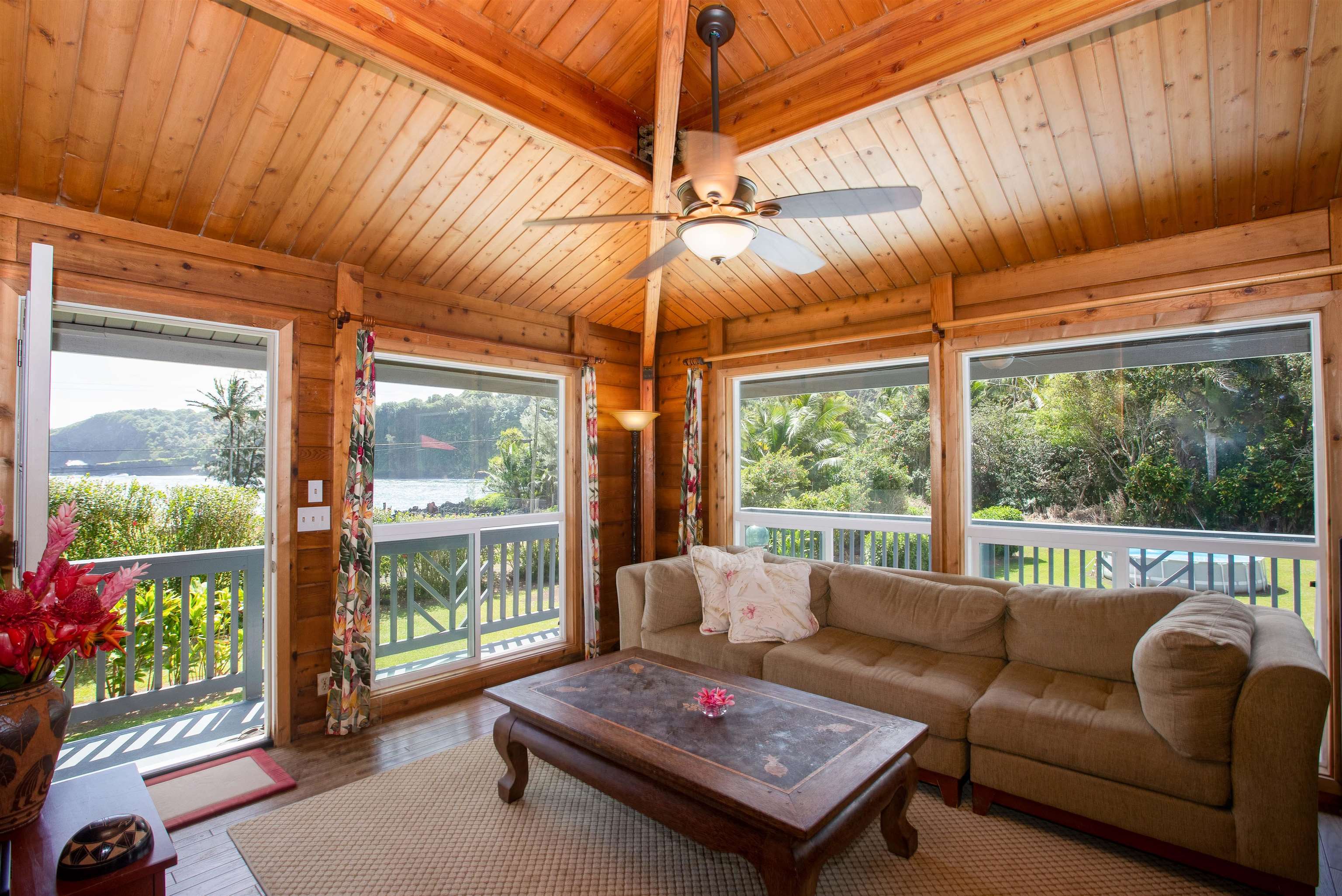 900 Keanae Road Hana, HI 96713 - Photo 11 of 30 Views from the living room!