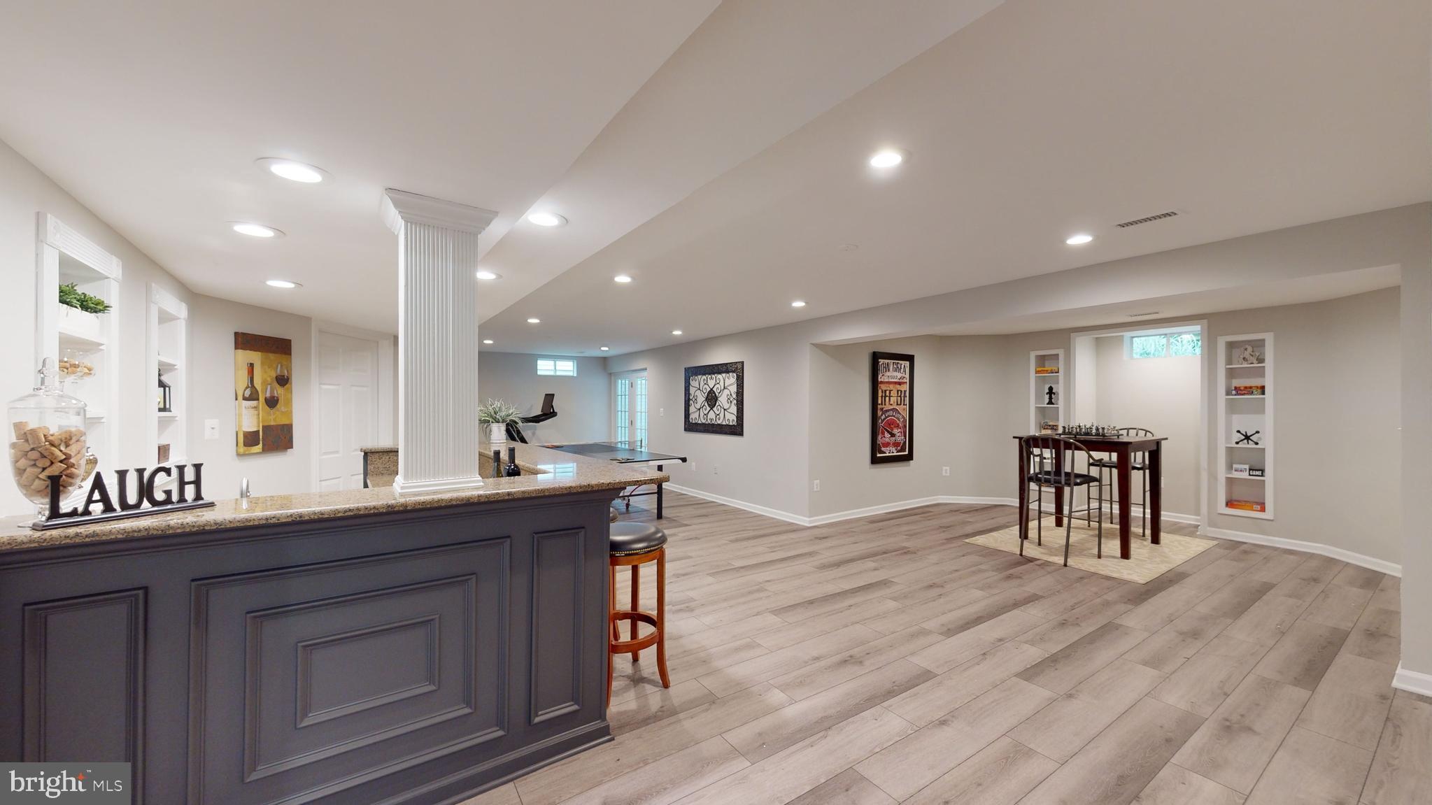 47321 Ox Bow Circle Sterling, VA 20165 - Photo 41 of 85 Finished Walk-up Basement!