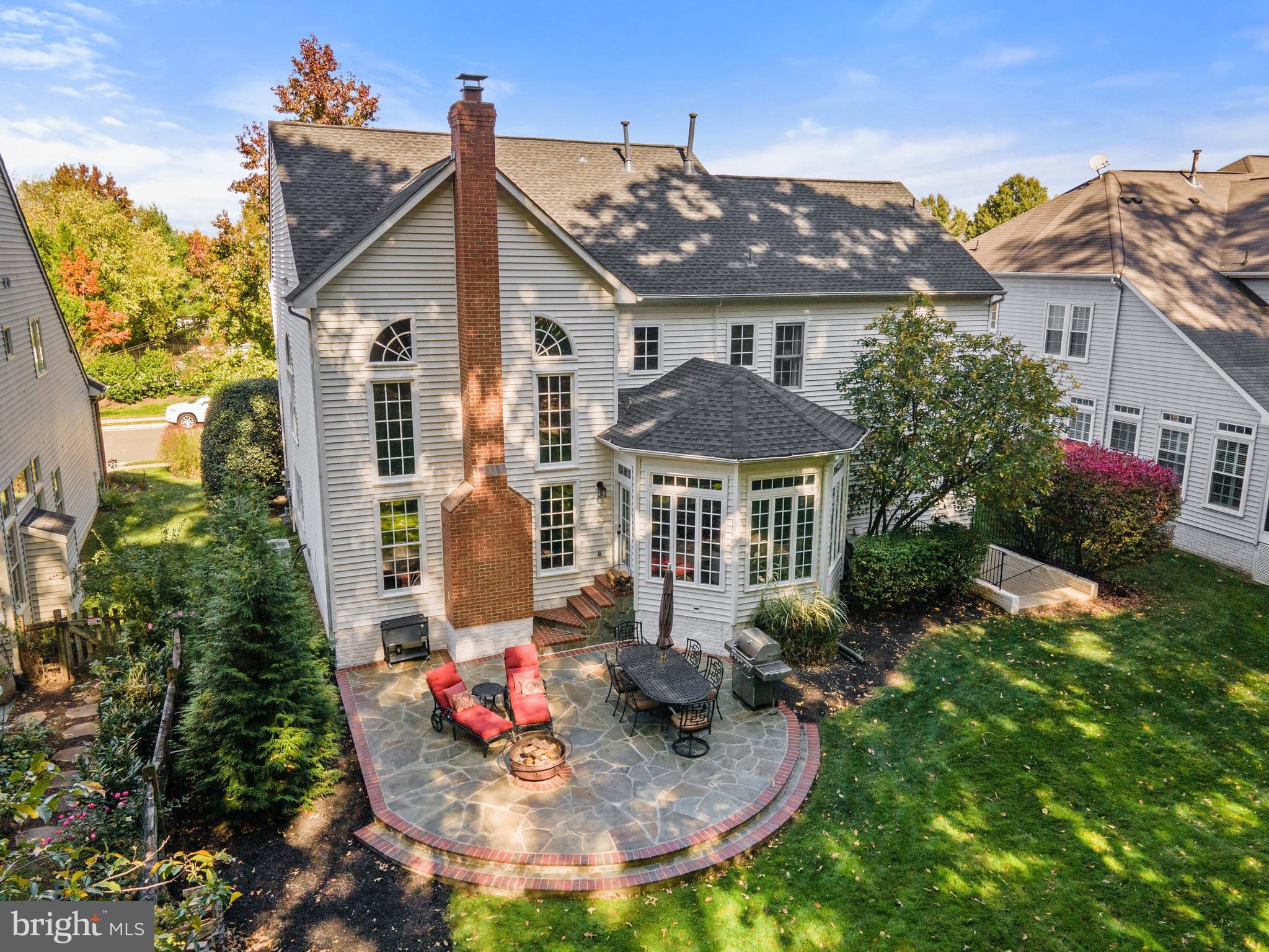 47321 Ox Bow Circle Sterling, VA 20165 - Photo 74 of 85 Rear View of Home