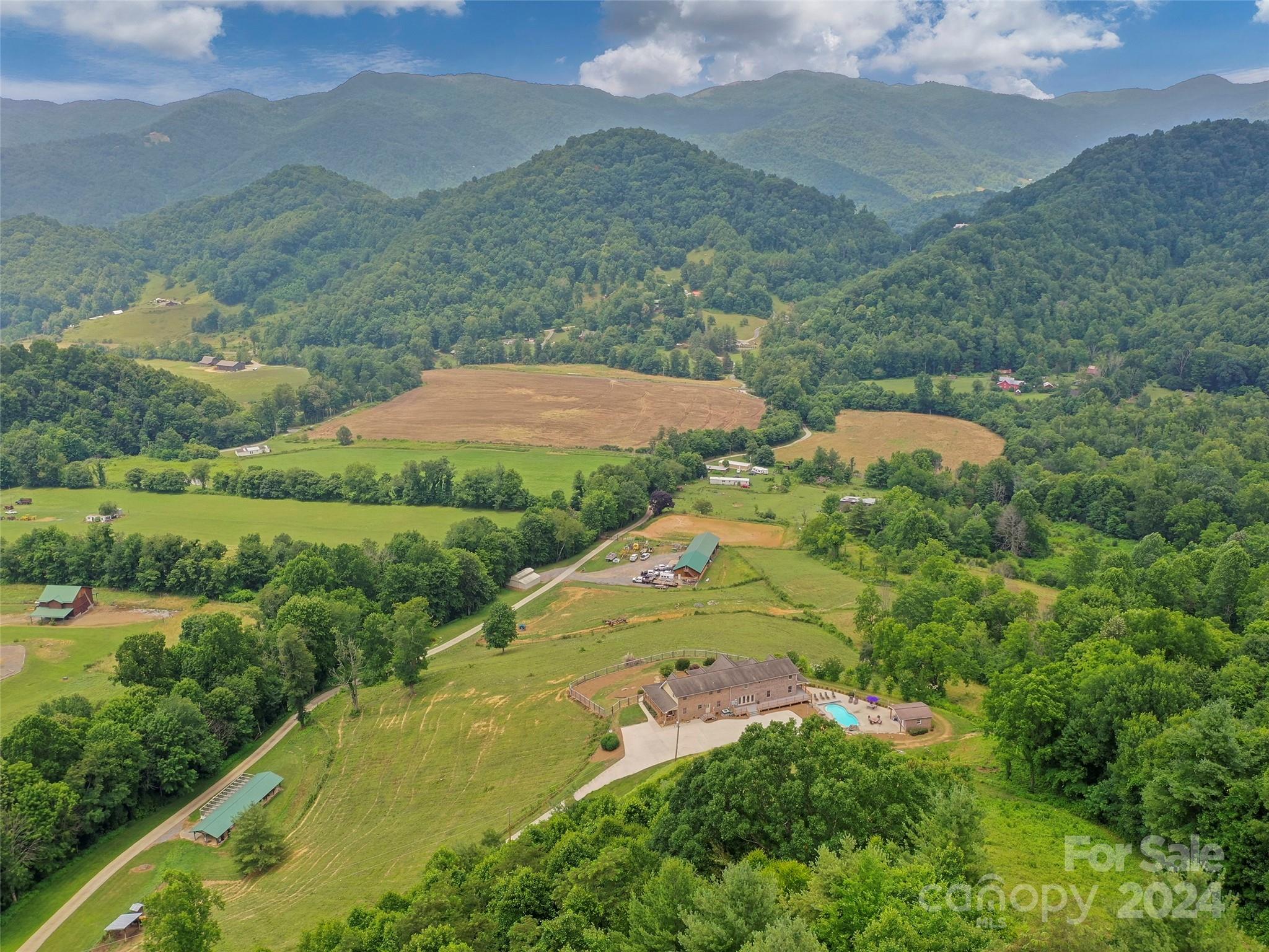 317 Camp Branch Road Clyde, NC 28721 - Photo 23 of 47 an aerial view of ocean