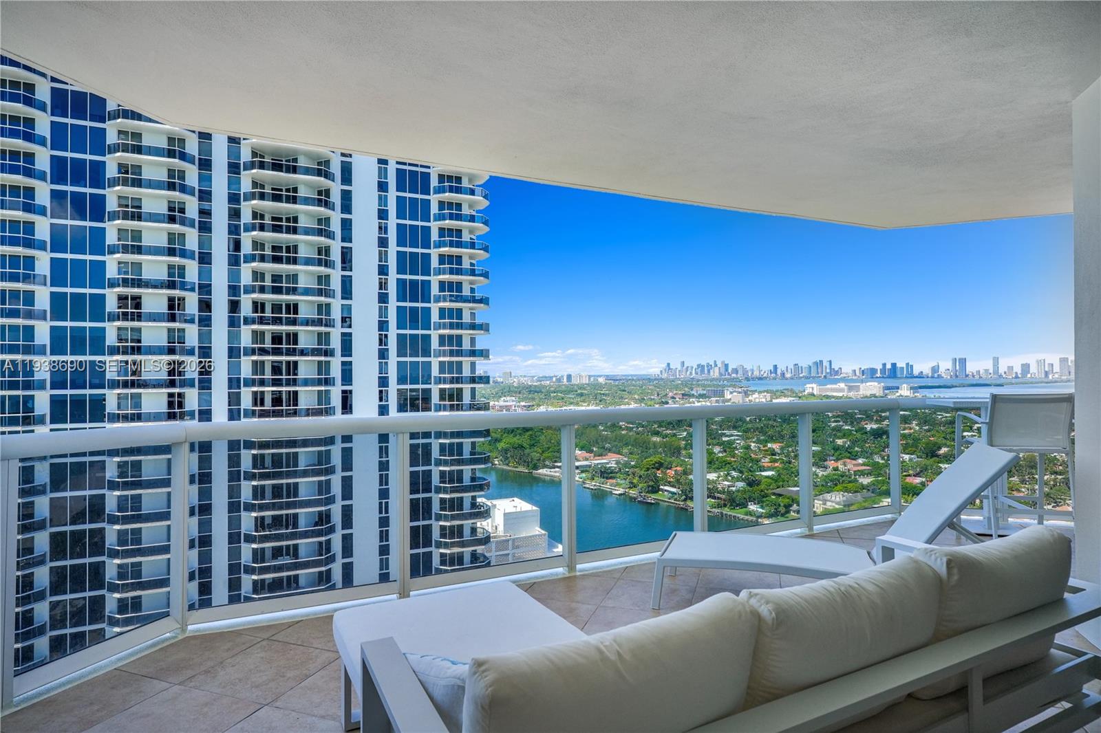 4779 Collins Avenue, Unit 3104 Miami Beach, FL 33140 - Photo 17 of 61 a view of roof with city view
