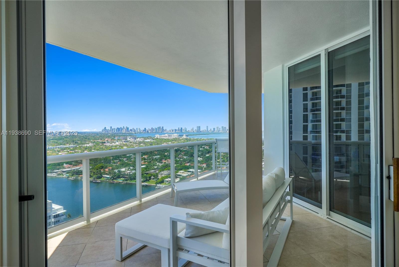 4779 Collins Avenue, Unit 3104 Miami Beach, FL 33140 - Photo 2 of 61 a view of balcony with workspace