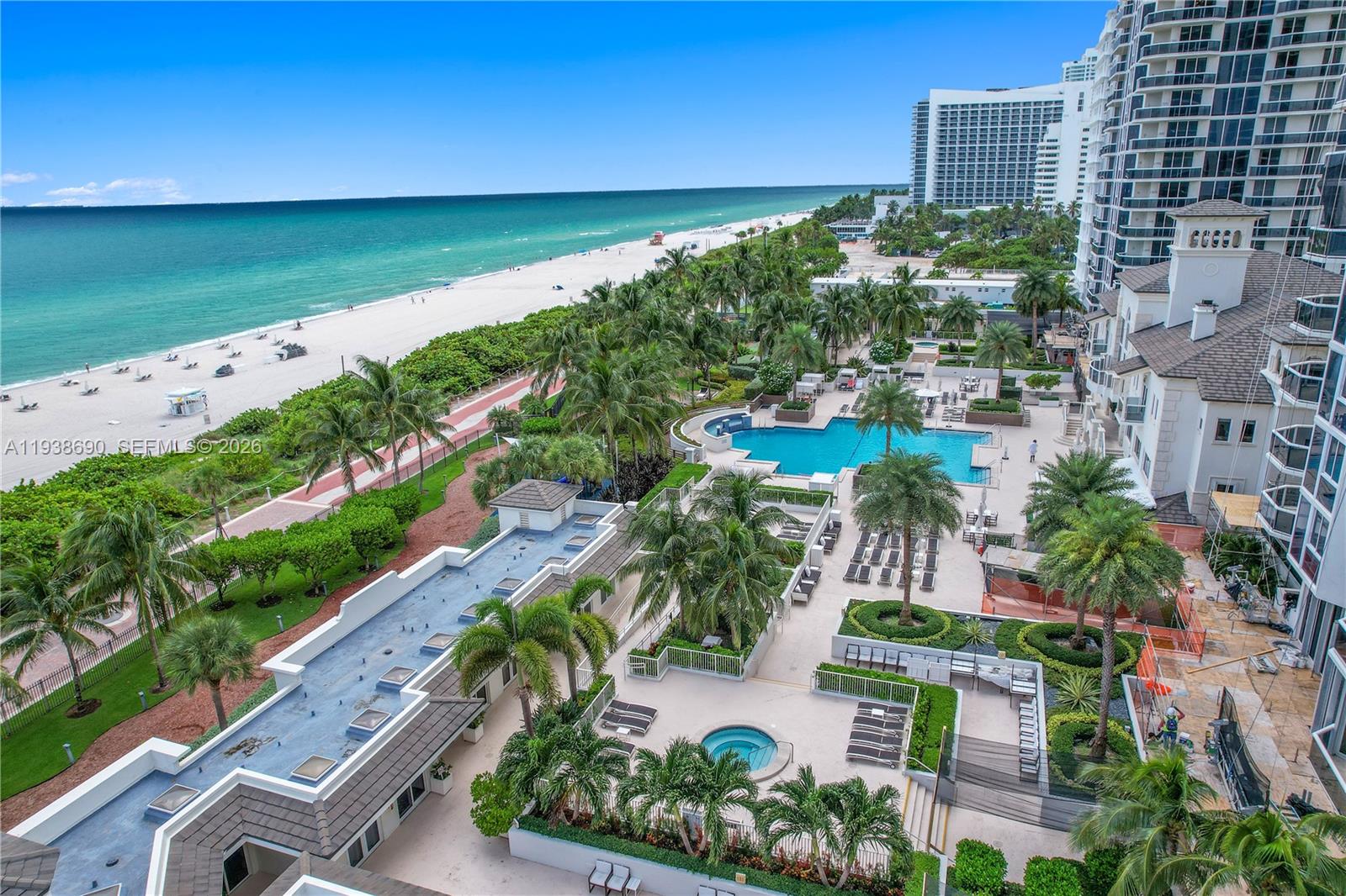 4779 Collins Avenue, Unit 3104 Miami Beach, FL 33140 - Photo 54 of 61 an aerial view of a city