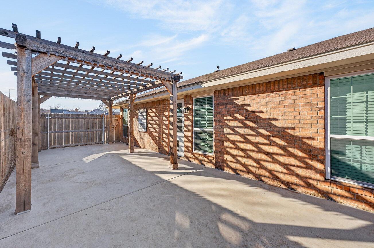 7009 Benwood Square Amarillo, TX 79109 - Photo 26 of 29 Back Patio