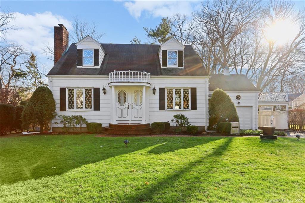 40 Brandt Road Stamford, CT 06905 - Photo 1 of 1 a front view of a house with a yard
