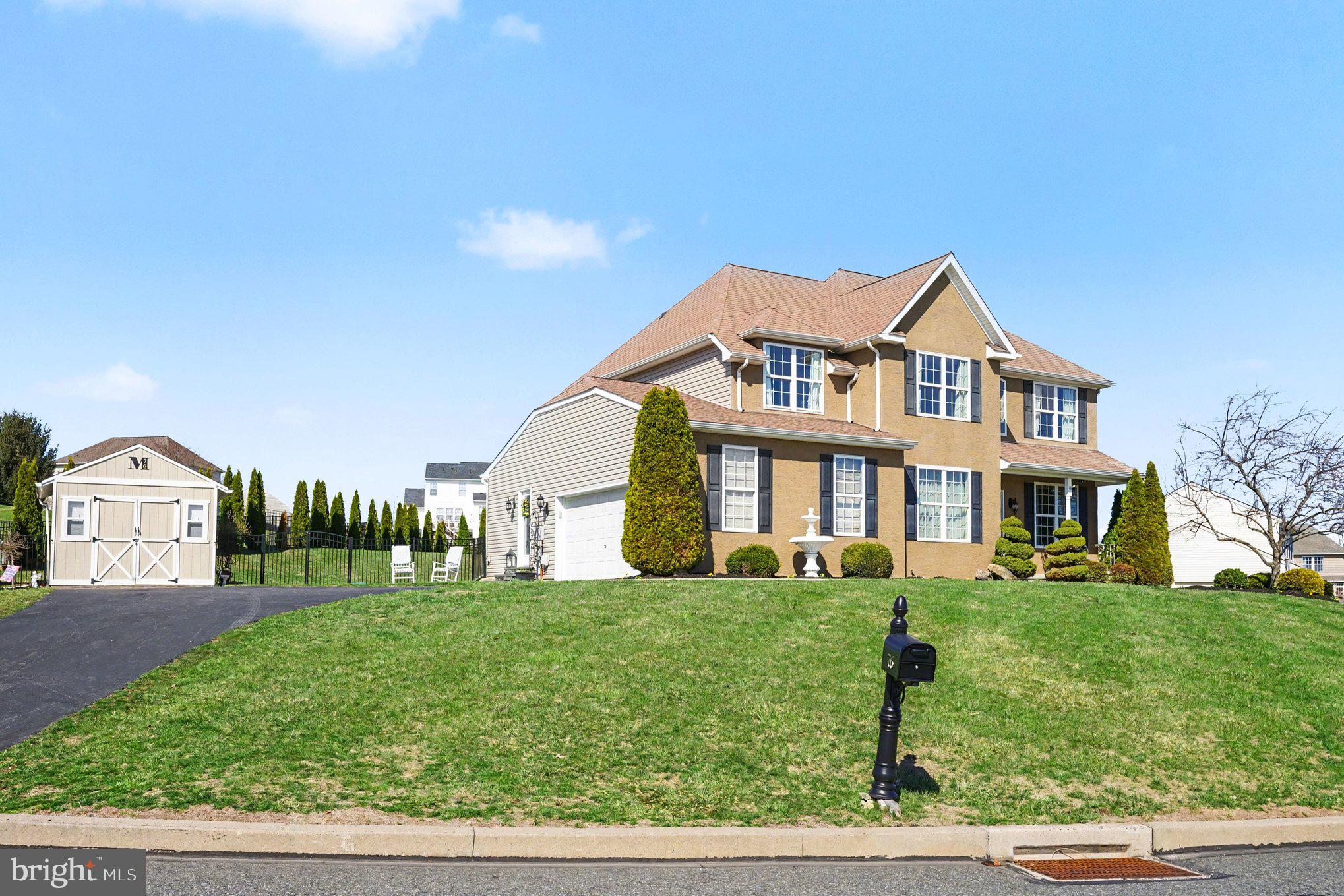 76 Gehringer Road Barto, PA 19504 - Photo 45 of 46 a front view of a house with a yard