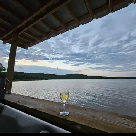 a view of ocean from a balcony