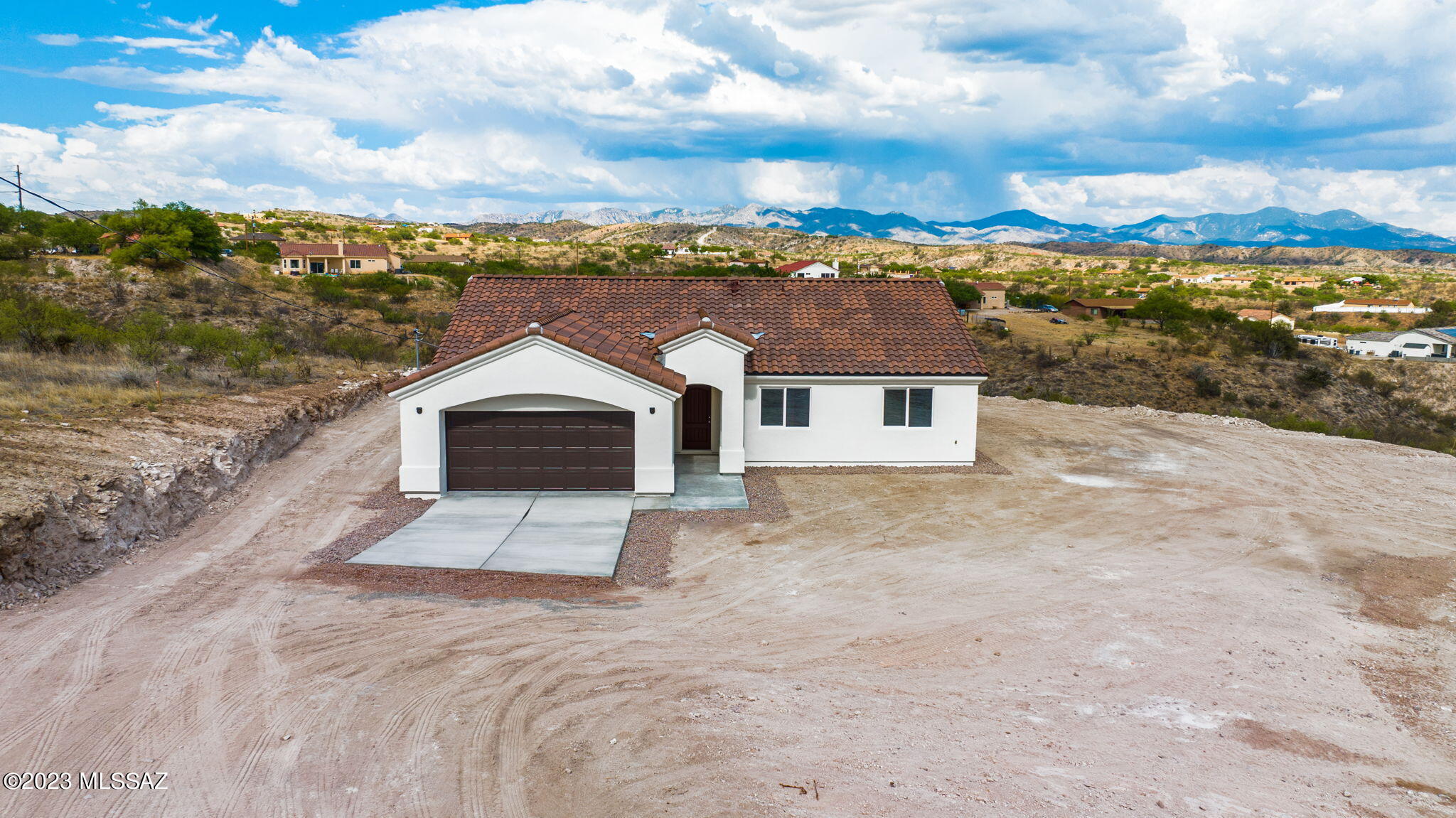 1019 Paseo Guebabi Rio Rico, AZ 85648 - Photo 2 of 25 a view of a terrace with a lake view