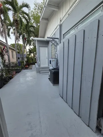 a view of outdoor space and porch