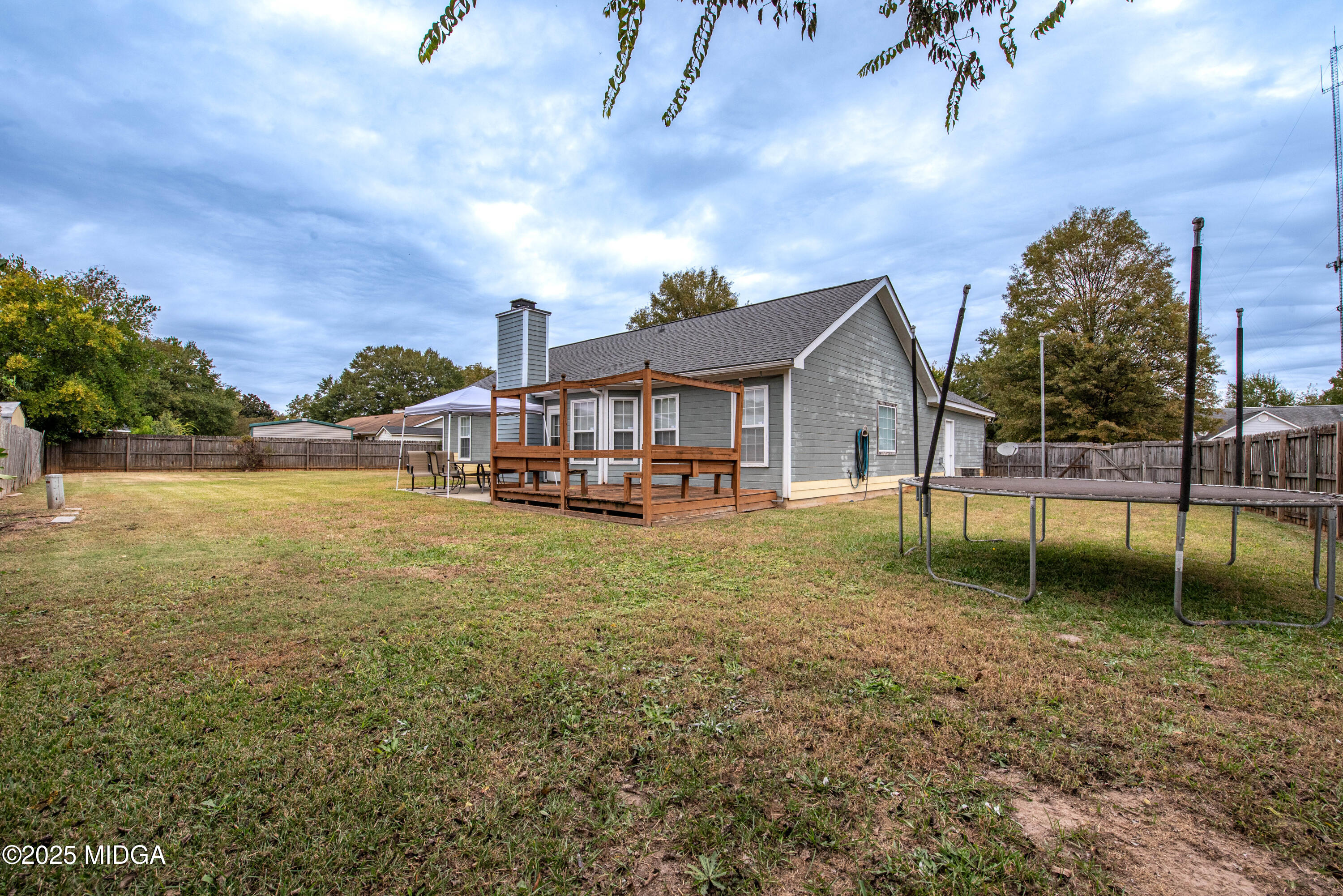 111 Oak Ridge Drive Warner Robins, GA 31093 - Photo 21 of 25 a house view with swimming pool and porch