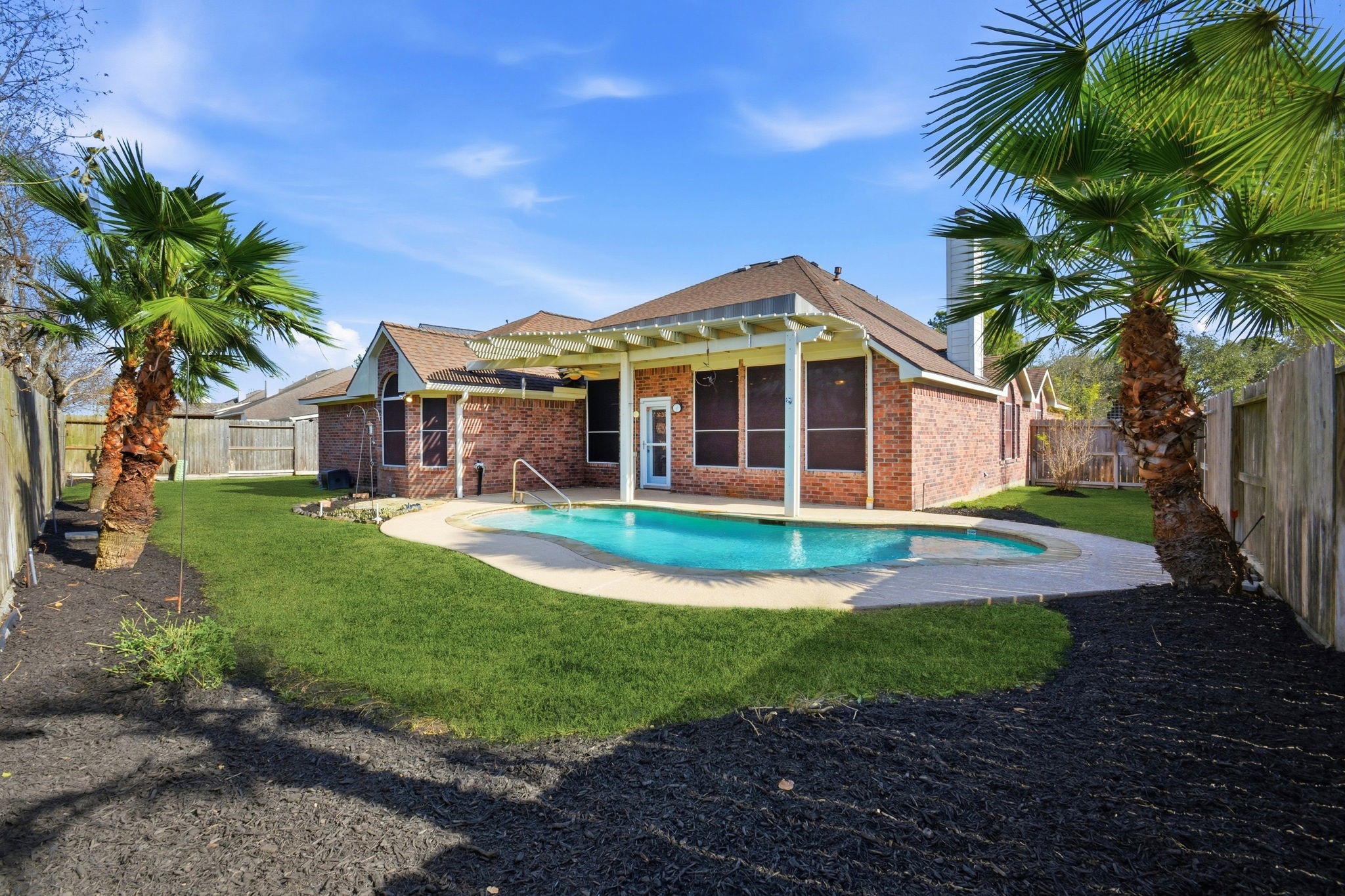 18915 Rustling Ridge Drive Tomball, TX 77377 - Photo 26 of 27 a front view of a house with a yard