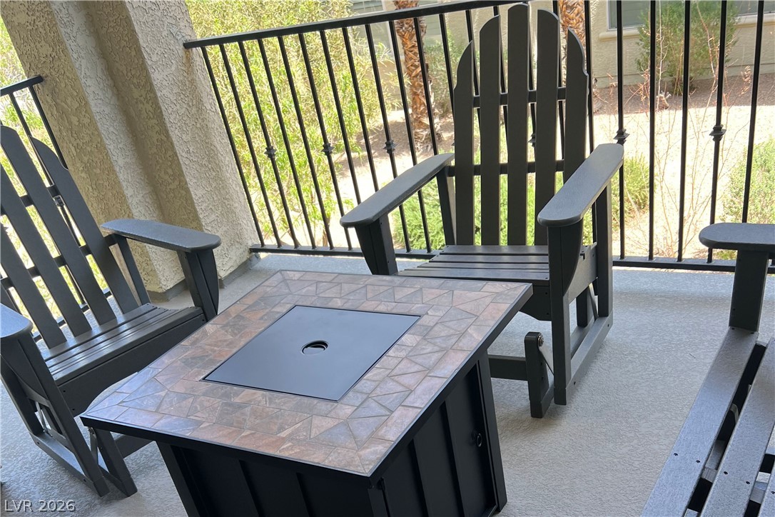 2555 Hampton Road, Unit 2208 Henderson, NV 89052 - Photo 28 of 45 Balcony with plenty of space for seating.