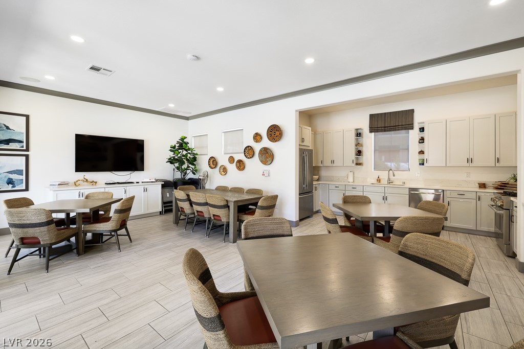 2555 Hampton Road, Unit 2208 Henderson, NV 89052 - Photo 36 of 45 Community Clubhouse with full kitchen, perfect for community activities.