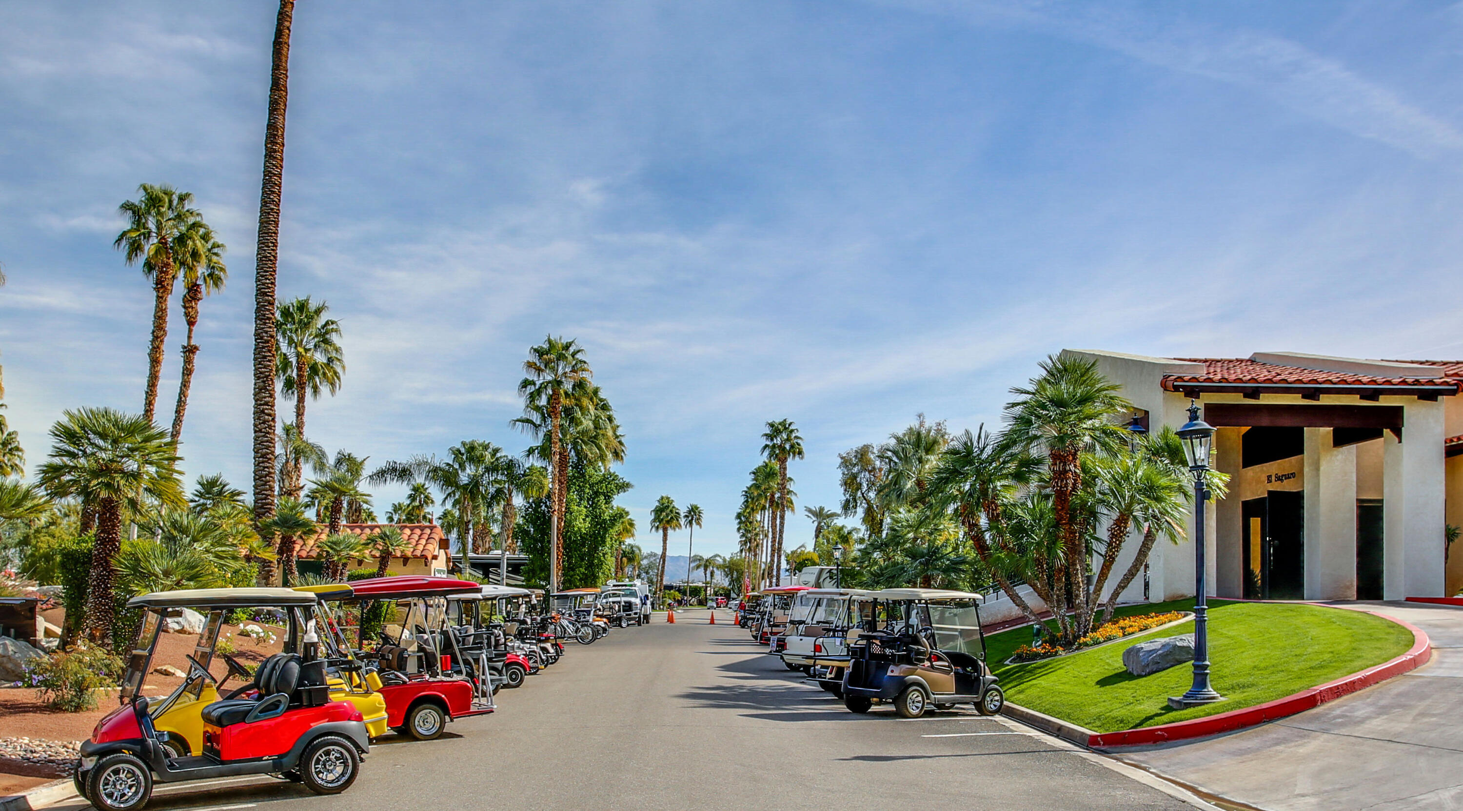 69411 Ramon Road, Unit 1203 Cathedral City, CA 92234 - Photo 43 of 74 a car parked on the side of the road