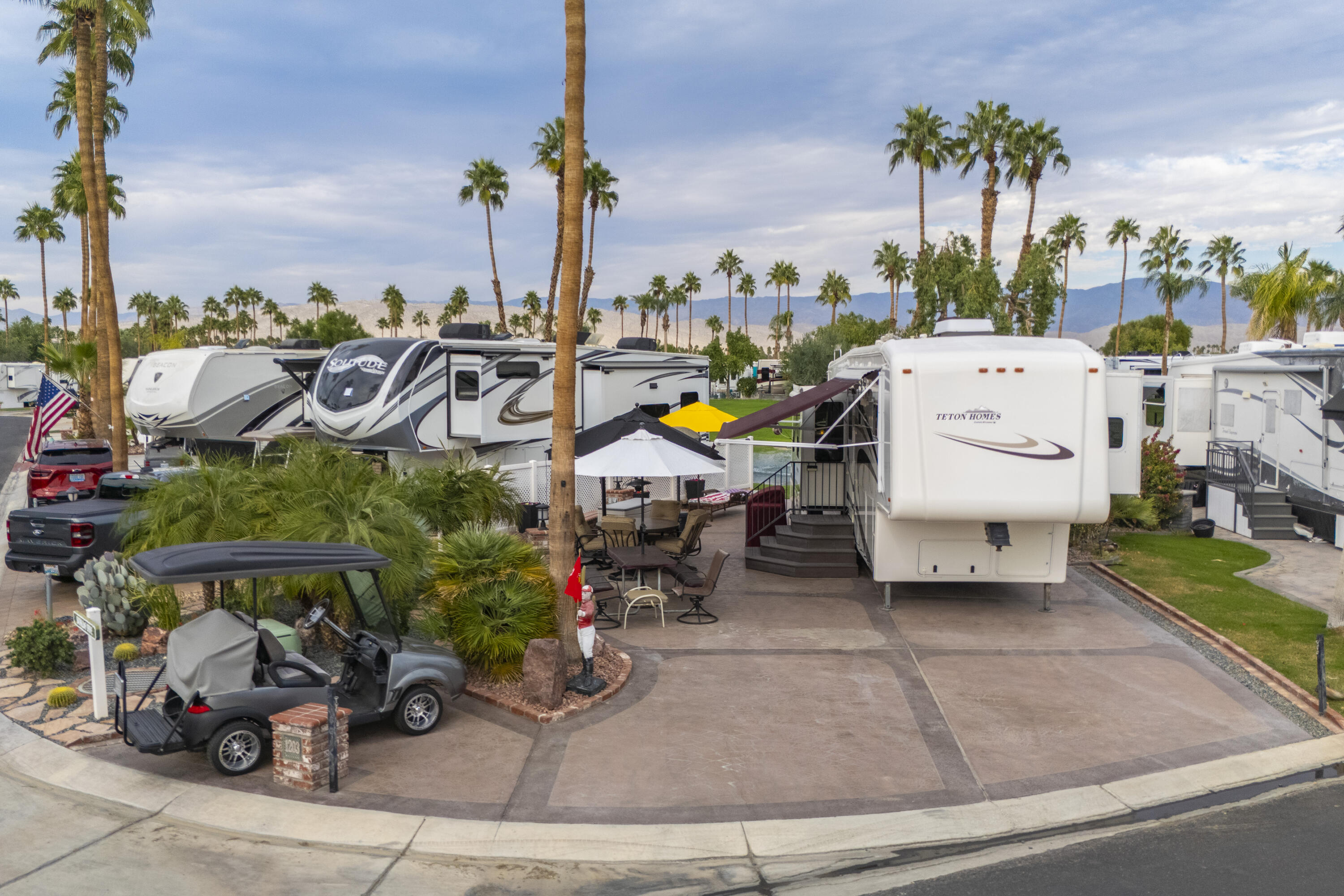 69411 Ramon Road, Unit 1203 Cathedral City, CA 92234 - Photo 8 of 74 a view of outdoor space with seating area