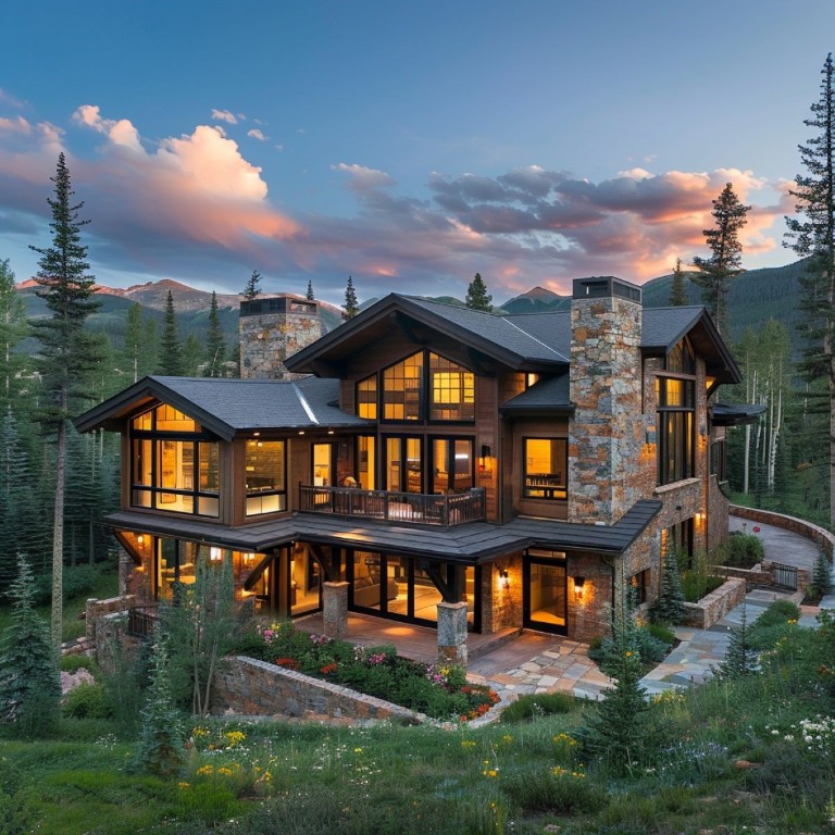550 Gold Run Road Breckenridge, CO 80424 - Photo 5 of 14 front view of a house with a yard
