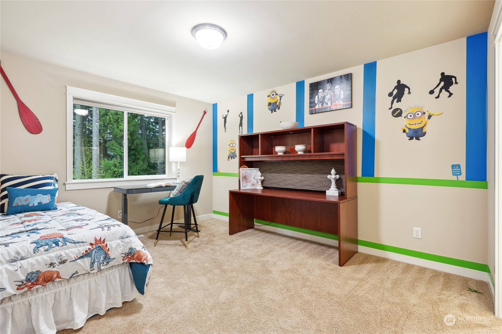 10719 Elliston Way Northeast Redmond, WA 98053 - Photo 21 of 39 a bedroom with furniture and a window