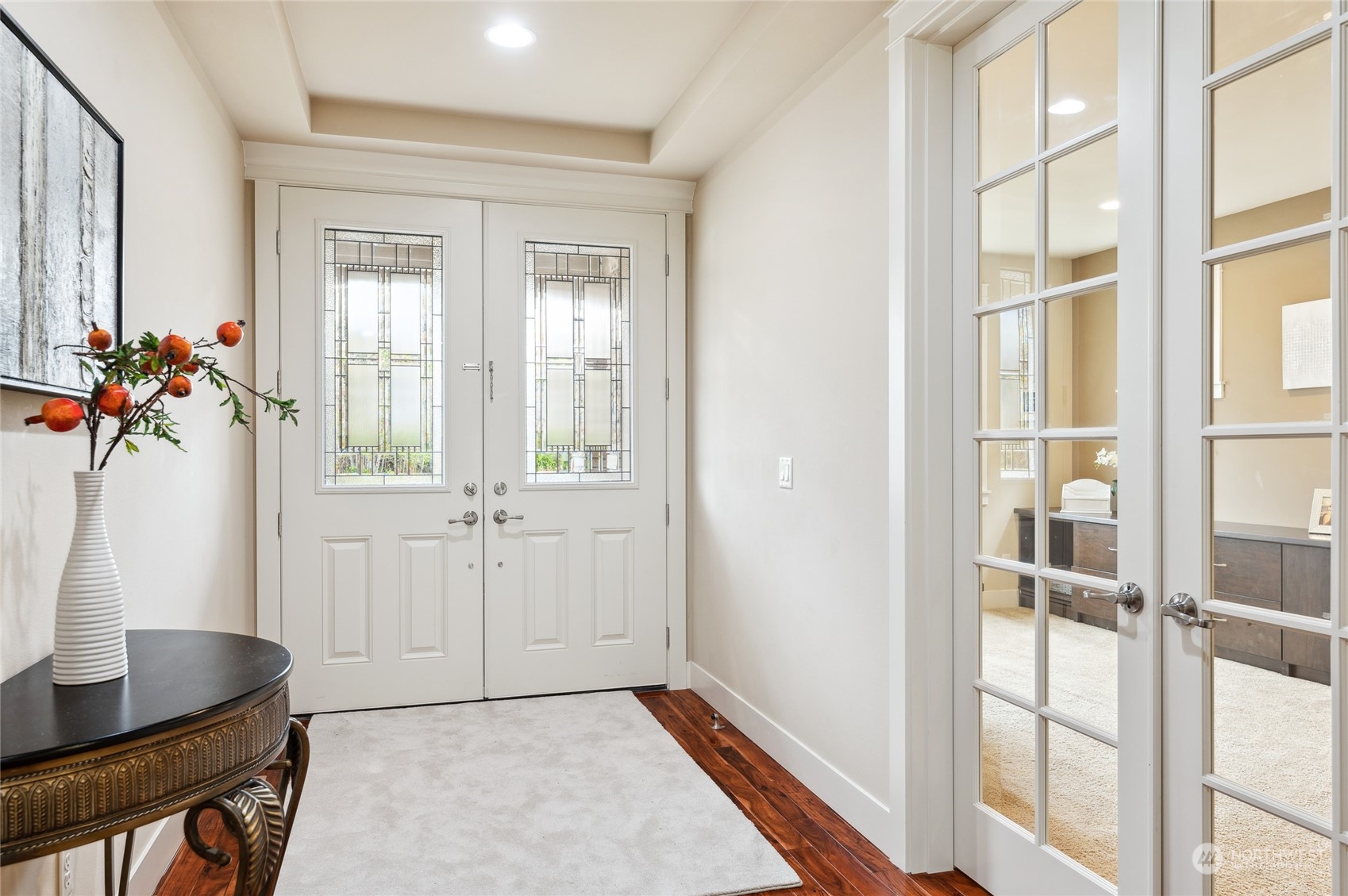 10719 Elliston Way Northeast Redmond, WA 98053 - Photo 4 of 39 a view of an entryway with a window
