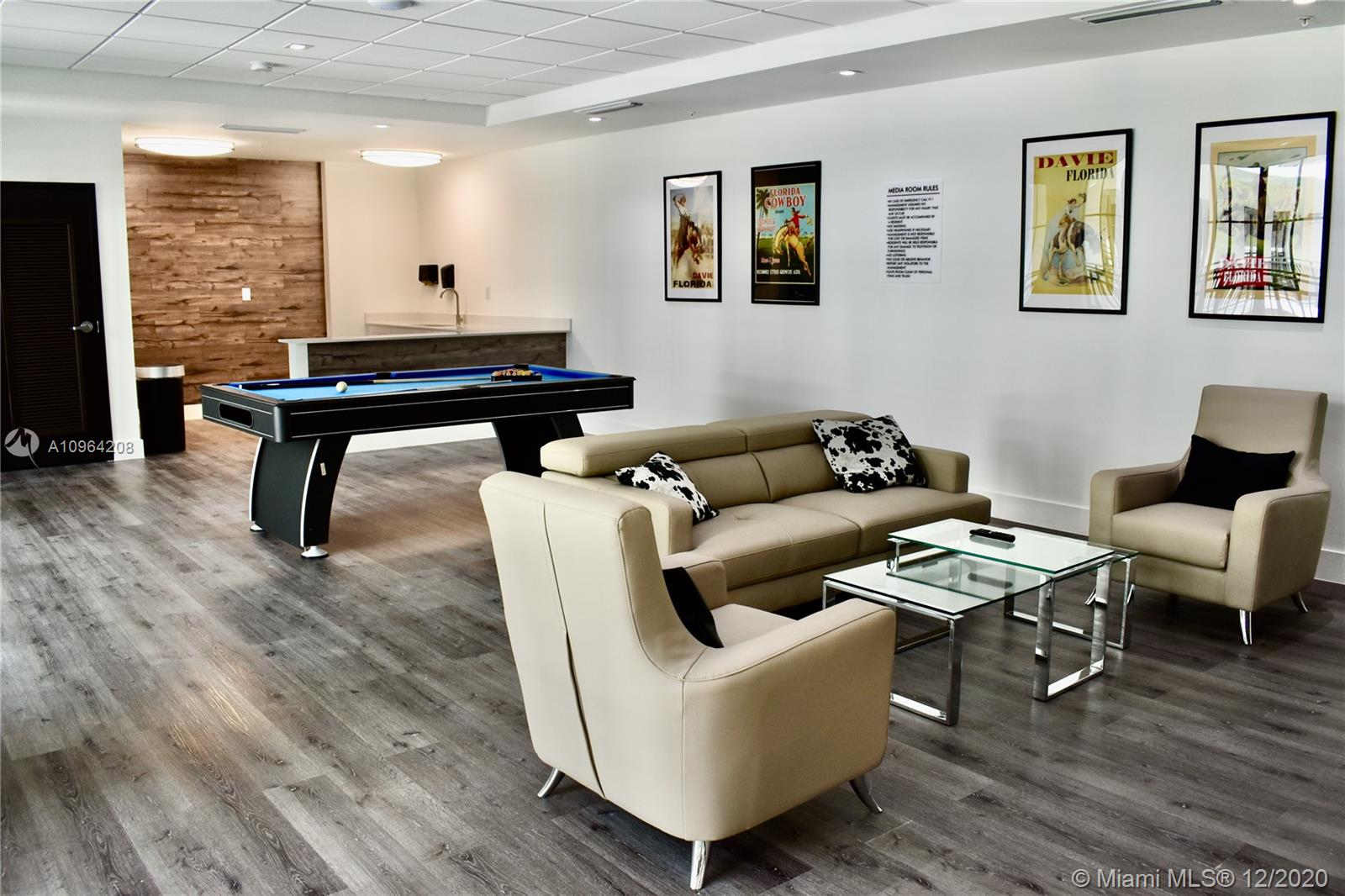 4100 Davie Road, Unit 306 Davie, FL 33314 - Photo 7 of 13 Media Room