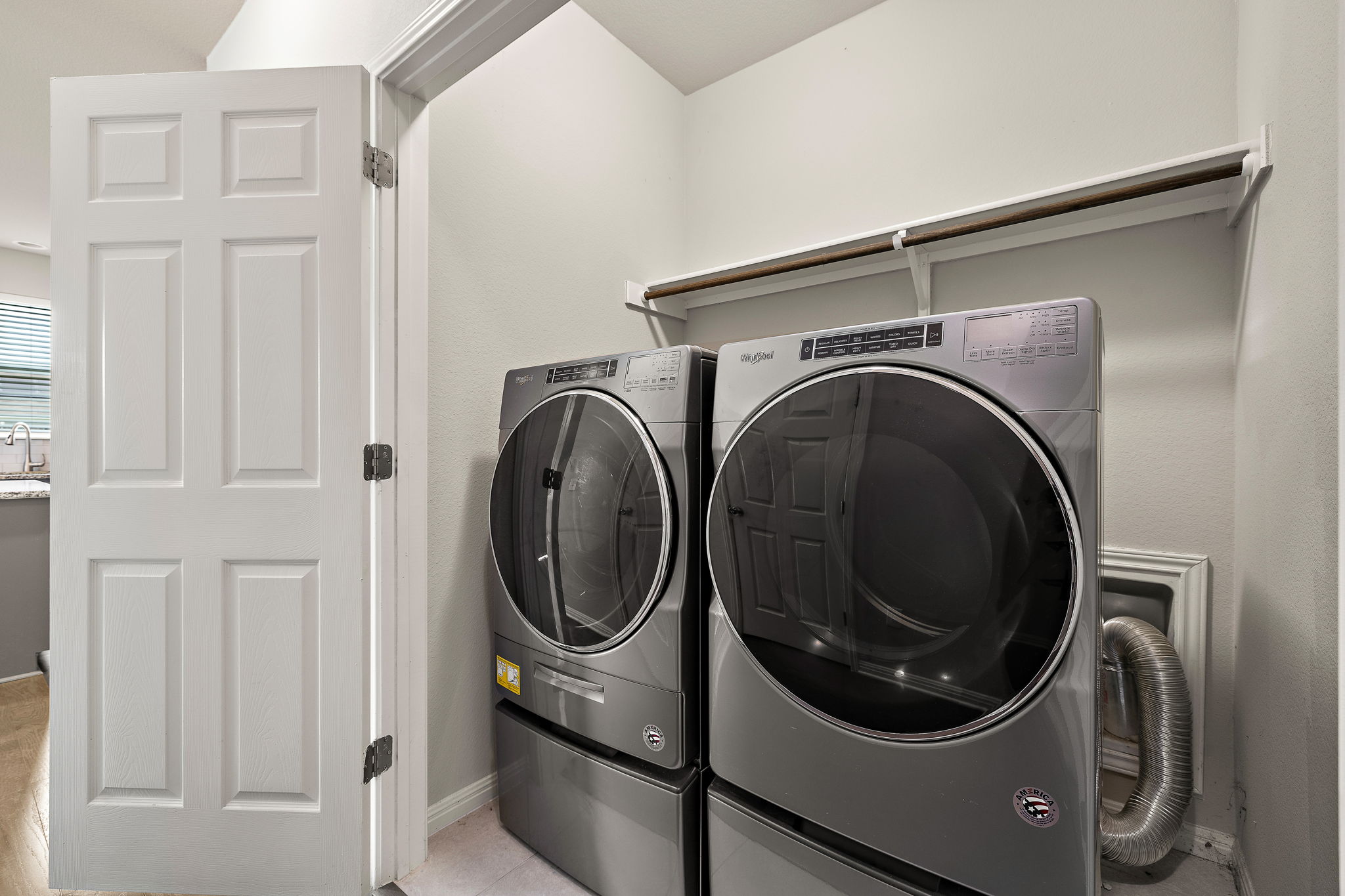 6306 Arbor Crest Lane Austin, TX 78747 - Photo 17 of 20 Dedicated, large laundry closet located on main level.